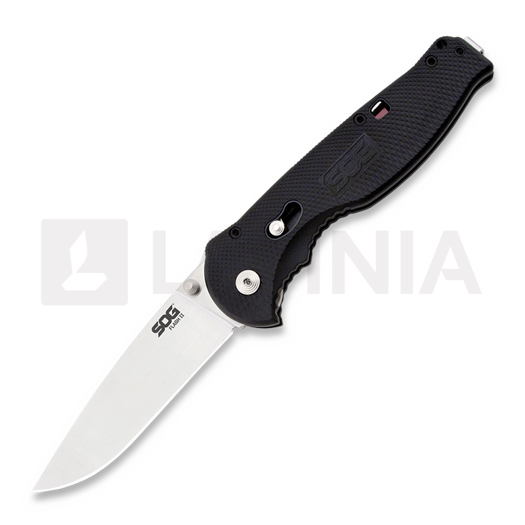SOG Flash II Piston Lock A/O Satin foldekniv SOG-FSA8CP