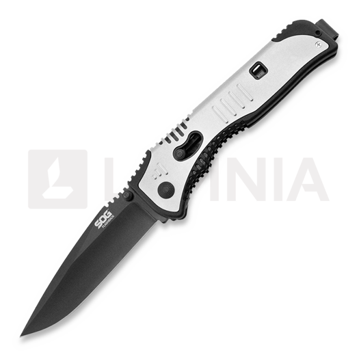 SOG Flashback Drop Point összecsukható kés, blak TiNi SOG99882