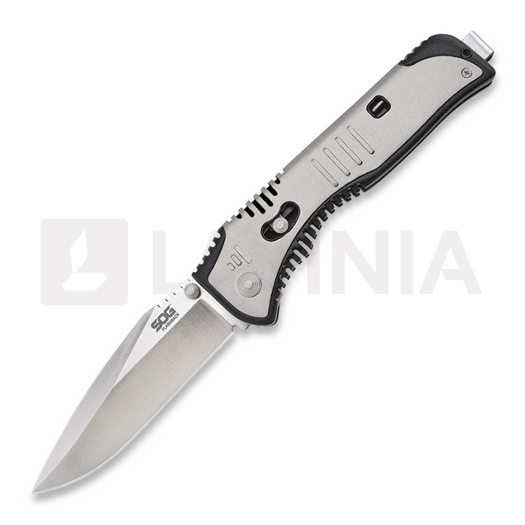 Liigendnuga SOG Flashback Drop Point, satin SOGSAT001BX