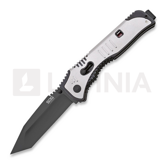 SOG Flashback Tanto kääntöveitsi, black TiNi SOGSAT004BX