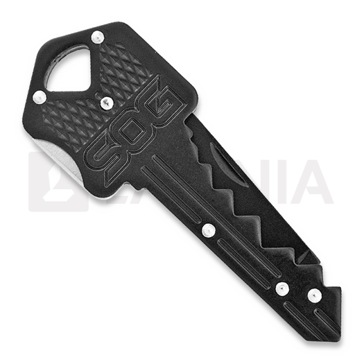 SOG Key Knife k&auml;&auml;nt&ouml;veitsi, musta SOGKEY-101