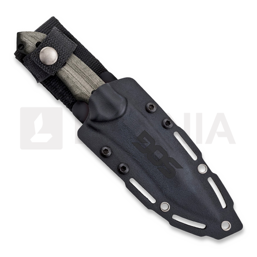 SOG Kiku 4.5 Small Fixed Blade, sort SOGKU2002