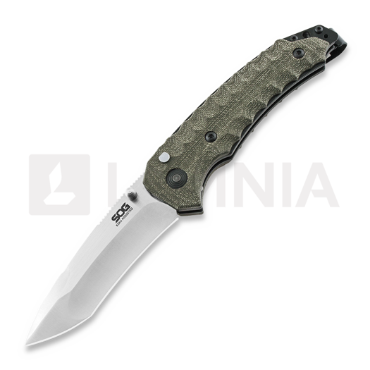 Skladací nôž SOG Kiku S35VN, satin SOG-KU-3003