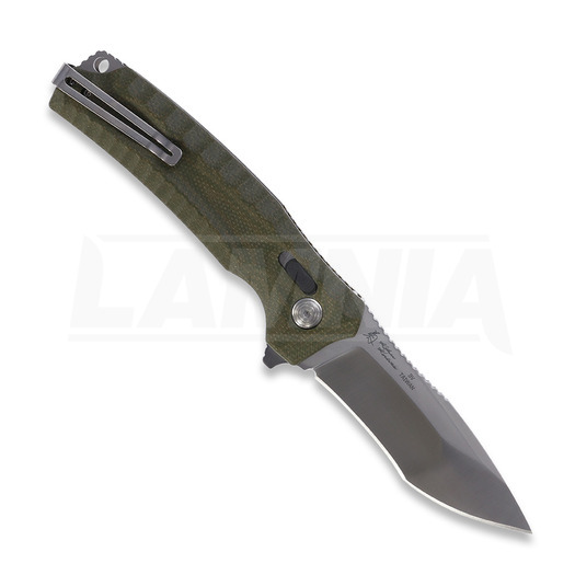 SOG Kiku XR Cryo 3V foldekniv, Micarta Handle material SOG-12-27-09-57