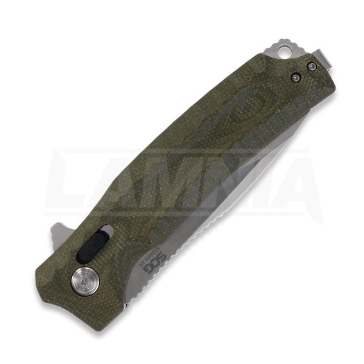 SOG Kiku XR Cryo 3V kääntöveitsi, Micarta Handle material SOG-12-27-09-57