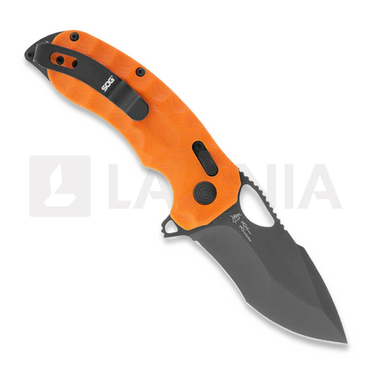 SOG Kiku XR LTE folding knife, blaze orange G10 SOG-12-27-03-57