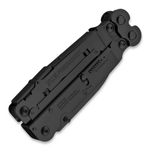 Attrezzo multifunzione SOG PowerAssist, nero SOG-B66N-CP