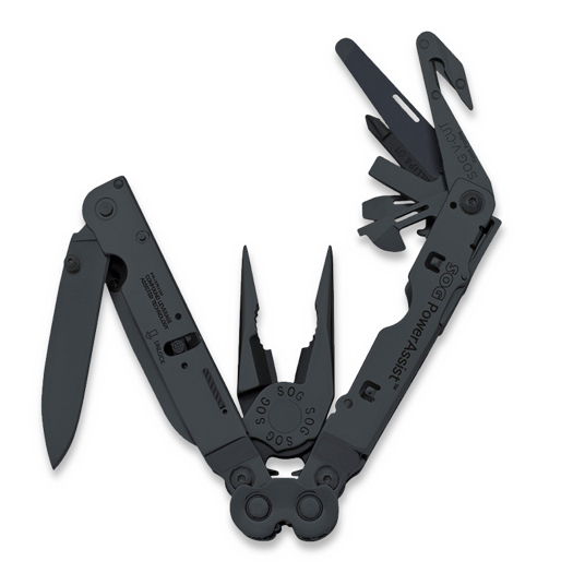 SOG PowerAssist monitoimityökalu, Nylon Sheath, musta SOG99400