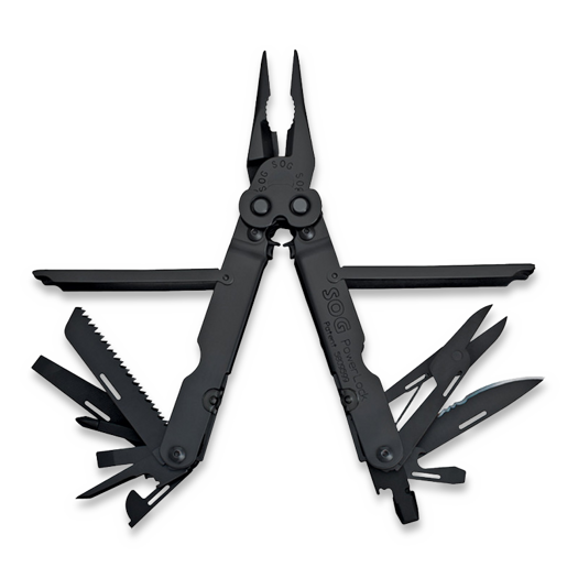 Daudzfunkciju rīks SOG PowerLock EOD, Nylon Sheath, melns SOG-B61N-CP