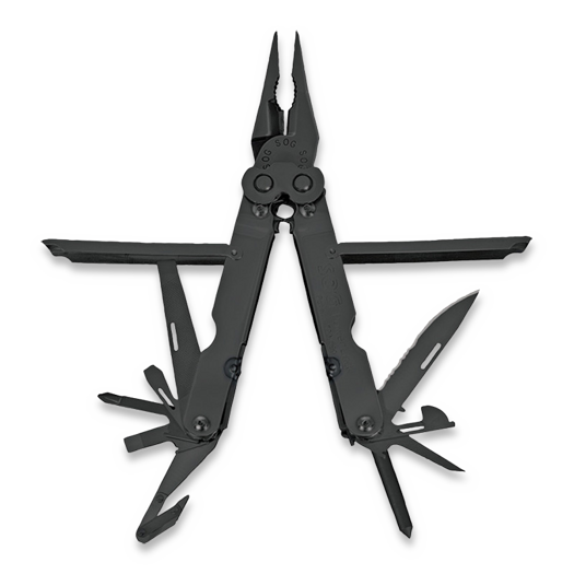 เครื่องมืออเนกประสงค์ SOG PowerLock EOD Well Spike, Leather Sheath, black SOG99240