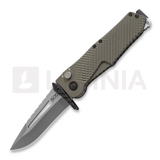 SOG Quake Button Lock A/O kääntöveitsi SOGIM1001BX