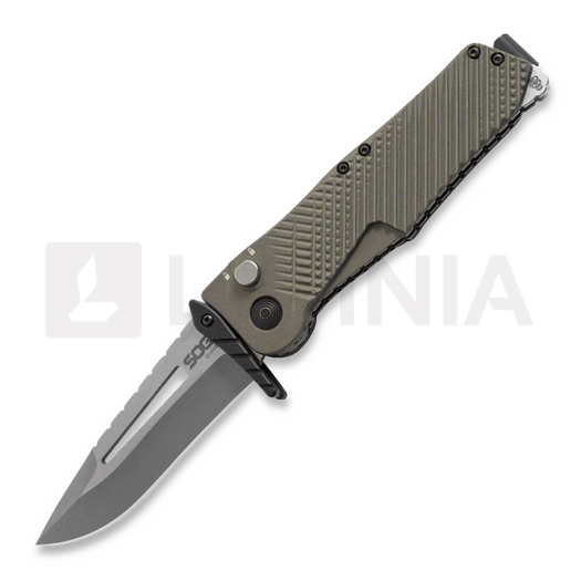 มีดพับ SOG Quake Button Lock A/O SOGIM1001BX