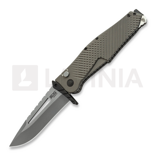 Skladací nôž SOG Quake XL Button Lock A/O SOGIM1101BX
