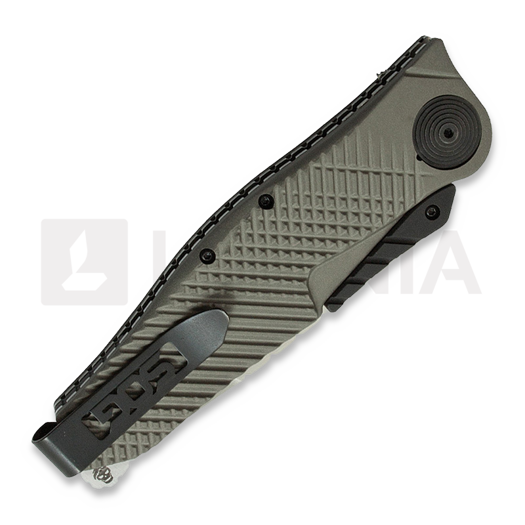 Coltello pieghevole SOG Quake XL Button Lock A/O SOGIM1101BX
