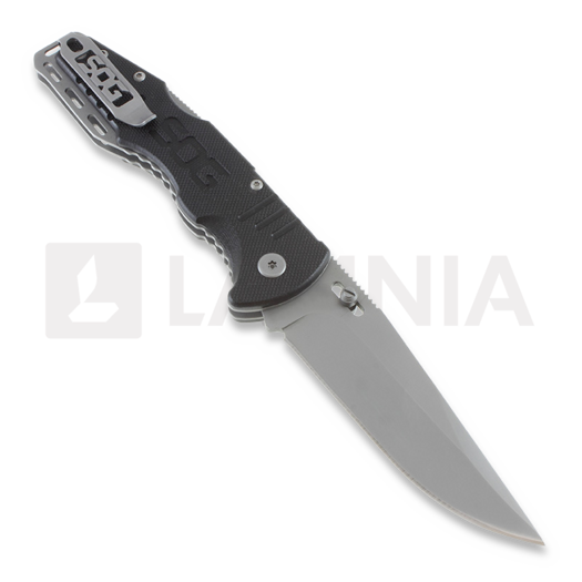SOG Salute k&auml;&auml;nt&ouml;veitsi, bead blasted SOGFF10CP