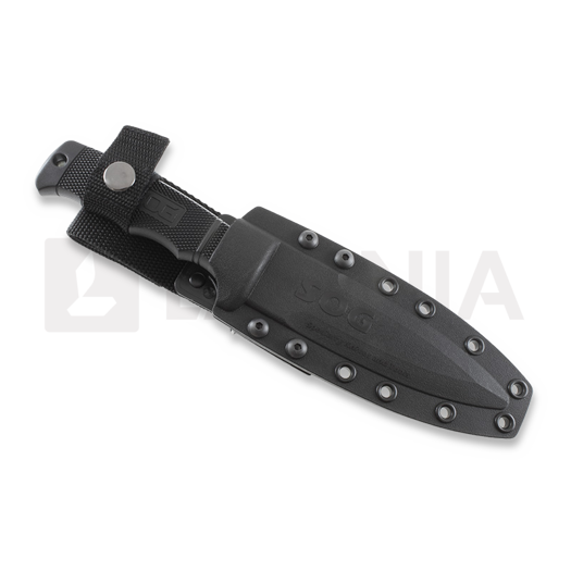 Coltello SOG SEAL Pup Elite Kydex sheath, nero SOG99151