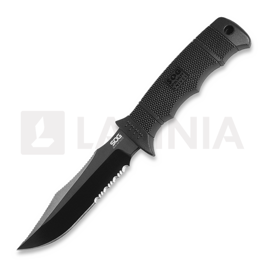 SOG SEAL Pup Elite Messer, Kydex sheath, Wellenschliff SOG-E37T-K