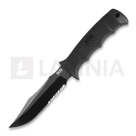 SOG SEAL Pup Elite Messer, Kydex sheath, Wellenschliff SOG-E37T-K