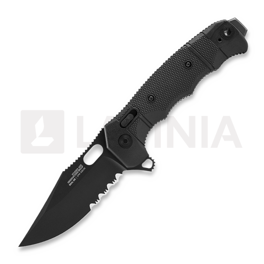 SOG SEAL XR USA Made 접이식 나이프, 톱니 모양 칼날 SOG-12-21-05-57