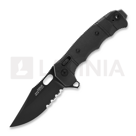 SOG SEAL XR USA Made 접이식 나이프, 톱니 모양 칼날 SOG-12-21-05-57