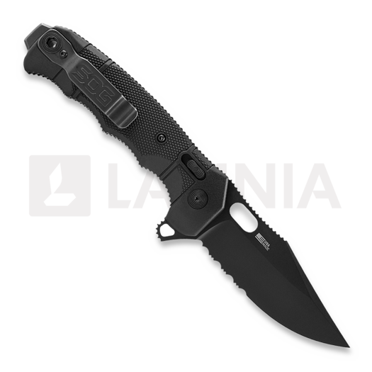 SOG SEAL XR USA Made sulankstomas peilis, dantytas SOG-12-21-05-57