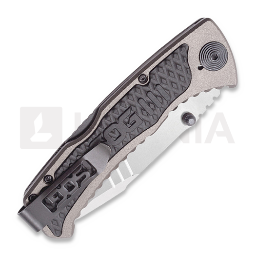 SOG Sideswipe Grey Tini sulankstomas peilis SOG-SW1011-CP