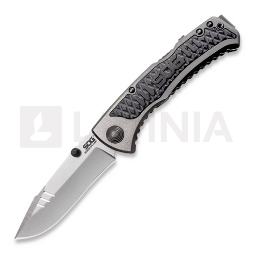 Skladací nôž SOG Sideswipe Mini Grey Tini SOGSW1001-CP
