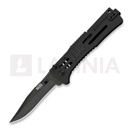 Liigendnuga SOG Slimjim A/O Black Clip Point SOGSJ32BX