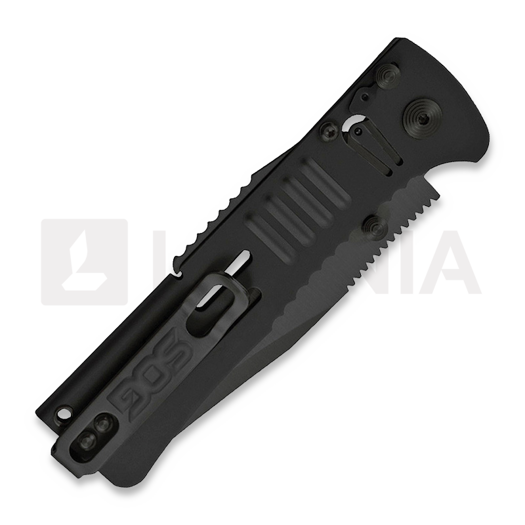 SOG Slimjim A/O Black Clip Point foldekniv SOGSJ32BX