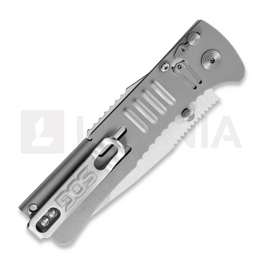 Coltello pieghevole SOG Slimjim A/O Satin Tanto SOGSJ33BX