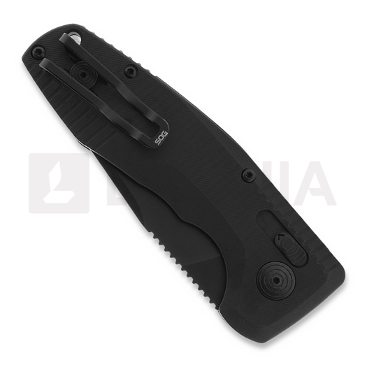 SOG SOG-TAC AU Compact 折叠刀, Black/CA Special Tanto SOG-15-38-14-57