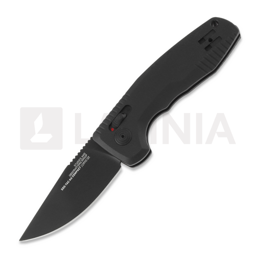 Coltello pieghevole SOG SOG-TAC AU Compact, Black/Straight Ed SOG-15-38-07-57