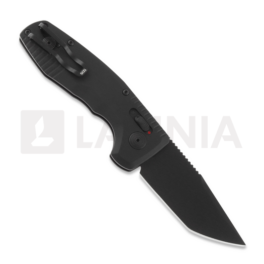 SOG SOG-TAC AU Compact foldekniv, Black/Tanto/Str SOG-15-38-09-57