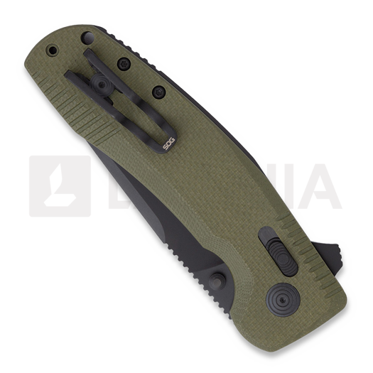 SOG SOG-TAC XR 折叠刀, 綠色 SOG-12-38-02-41