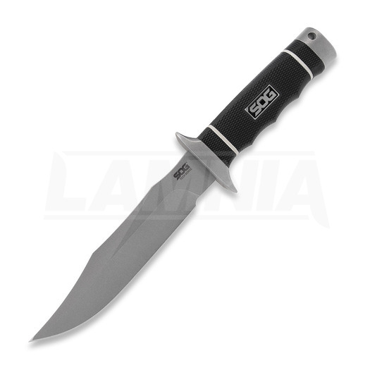 SOG Tech Bowie veitsi, musta SOG-S10B-K