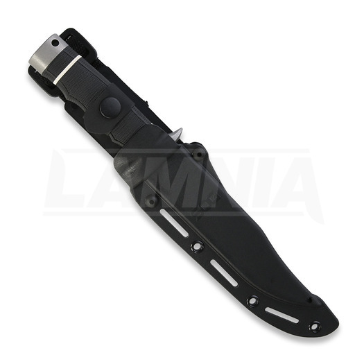 Нож SOG Tech Bowie Stonewash, Handle material Kraton SOG-S11B-BX