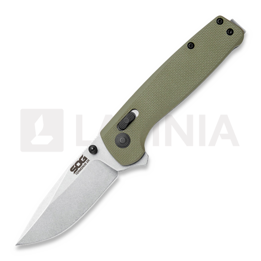SOG Terminus XR G10 folding knife, olive drab SOG-TM1022-BX