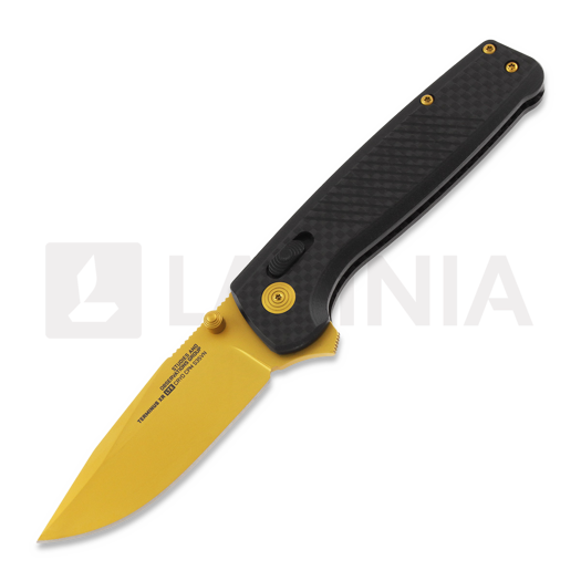 SOG Terminus XR LTE 접이식 나이프, carbon+gold SOG-TM1033-BX