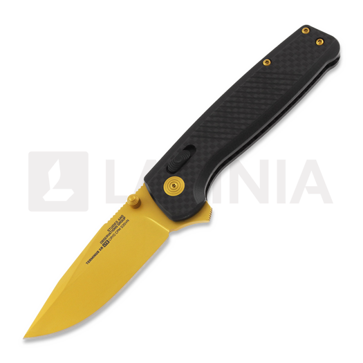 SOG Terminus XR LTE 折り畳みナイフ, carbon+gold SOG-TM1033-BX