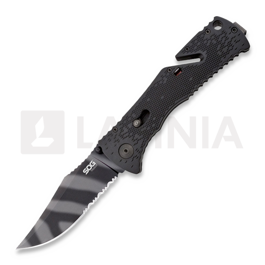 Skladací nôž SOG Trident A/O Tigerstripe Clip SOG-TF3-CP