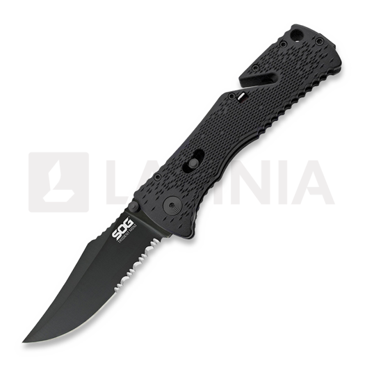 SOG Trident Mini A/O TiNi Clip סכין מתקפלת SOGTF21BX