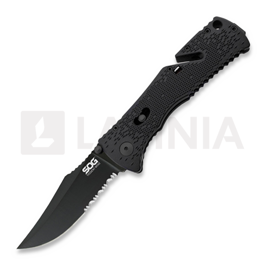 Skladací nôž SOG Trident Mini - Partially Serra SOG99588