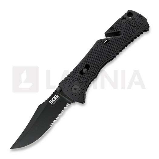 Navaja SOG Trident Mini - Partially Serra SOG99588