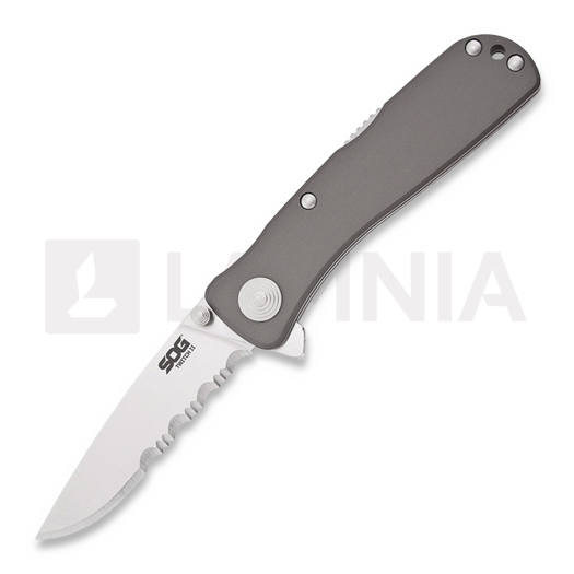 SOG Twitch II A/O Satin Drop Point foldekniv SOGTWI98BX