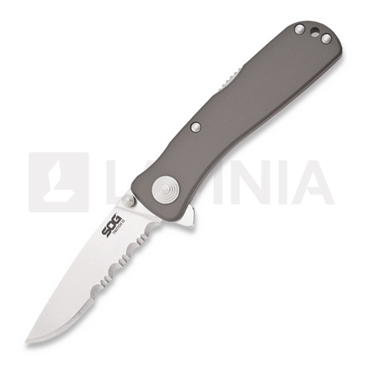 SOG Twitch II Partially Serrated kääntöveitsi SOG99544