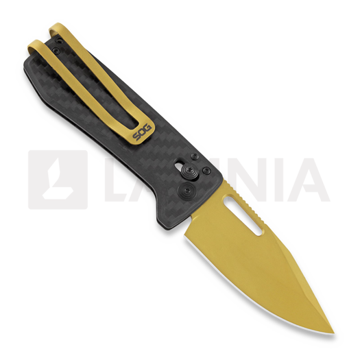 Couteau pliant SOG Ultra XR Carbon Fiber Gold SOG-12-63-02-57