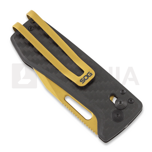 SOG Ultra XR Carbon Fiber Gold sulankstomas peilis SOG-12-63-02-57
