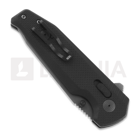 SOG Vision XR LTE sulankstomas peilis, Black/Graphite SOG-12-57-07-57