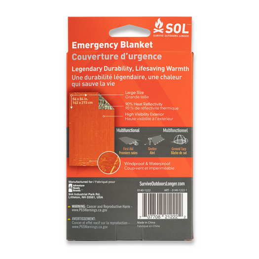 SOL Emergency Blanket