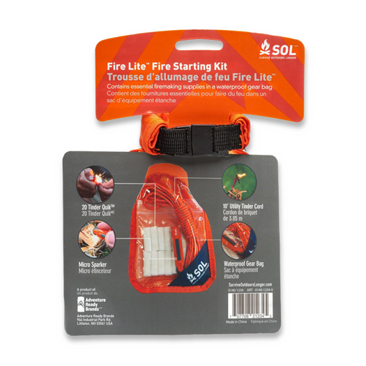 SOL Fire Lite Kit in Dry Pack